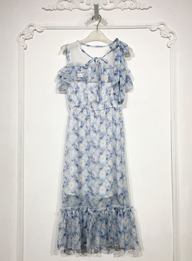 乔系列 D91820 时尚连衣裙品牌女装折扣馨薪