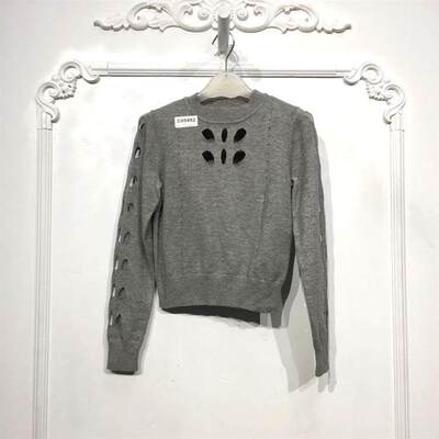 欧旗下FP系列 D85492 时尚针织衫品牌女装折扣颦薪