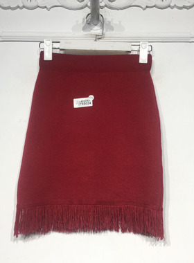 西树系列 8278S024 时尚针织短裙品牌女装折扣馨