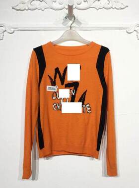 潮系列 8153S193 时尚针织衫品牌女装折扣颦薪