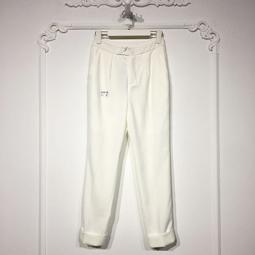 媞系列 D98740 时尚长裤品牌女装折扣馨薪