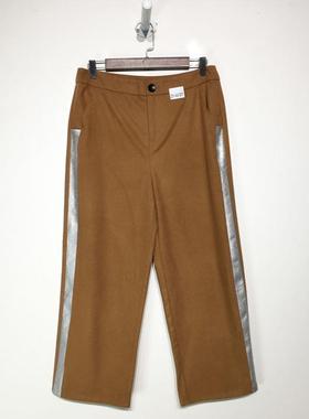 潮系列 Z01-A01071 时尚九分裤品牌女装折扣颦薪