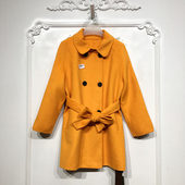 西树系列 折扣颦薪 毛呢外套品牌女装 D86453 时尚