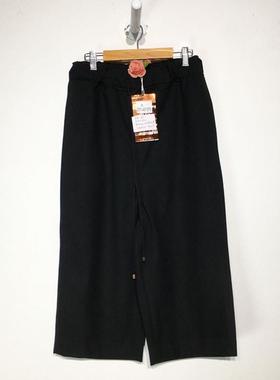 潮系列 Z01-A01079 时尚七分裤品牌女装折扣颦薪
