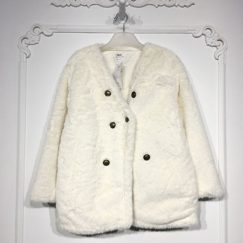 潮系列 LM07575 时尚仿皮毛一体外套品牌女装折扣颦薪,女装/女士精品,毛呢外套,淘宝优惠券,粉丝福利购,淘宝优惠卷