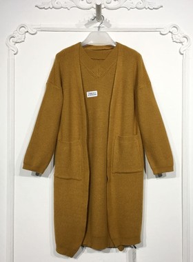 VE系列 8180S244 时尚针织套装两件套品牌女装折扣颦薪