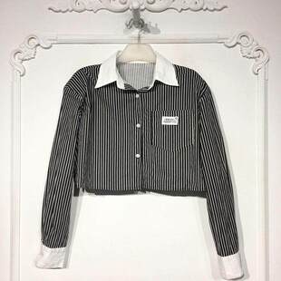 品牌女装 潮系列 衬衫 时尚 折扣颦薪 8288S099