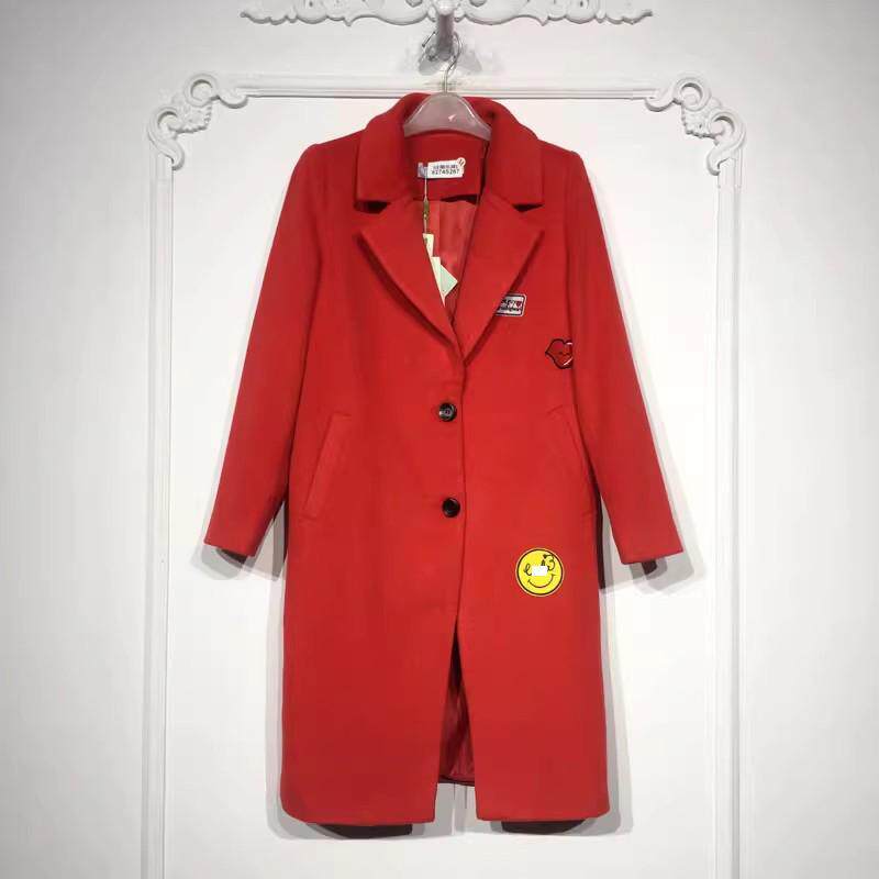 名G系列 8274S287 时尚毛呢外套品牌女装折扣颦薪