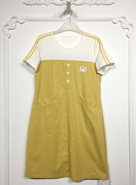 沫H系列 D98342 时尚连衣裙品牌女装折扣馨薪