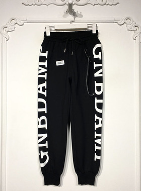 潮系列 LM08983 时尚卫裤品牌女装折扣颦薪