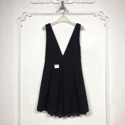 欧系列 D89874 时尚针织连衣裙品牌女装折扣颦薪