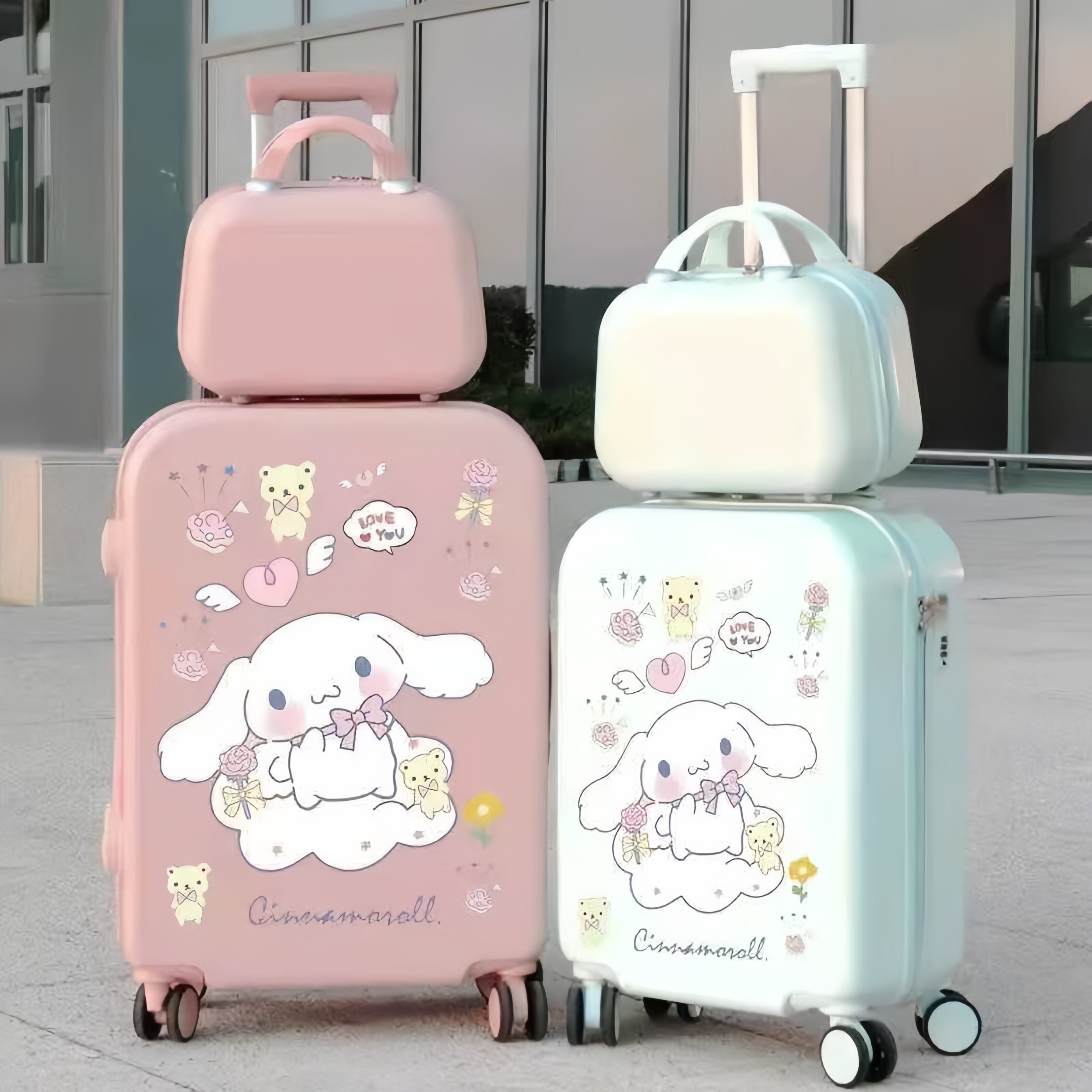 行李箱拉杆箱玉桂狗旅行20万向轮24男女学生26密码皮箱28寸子母箱