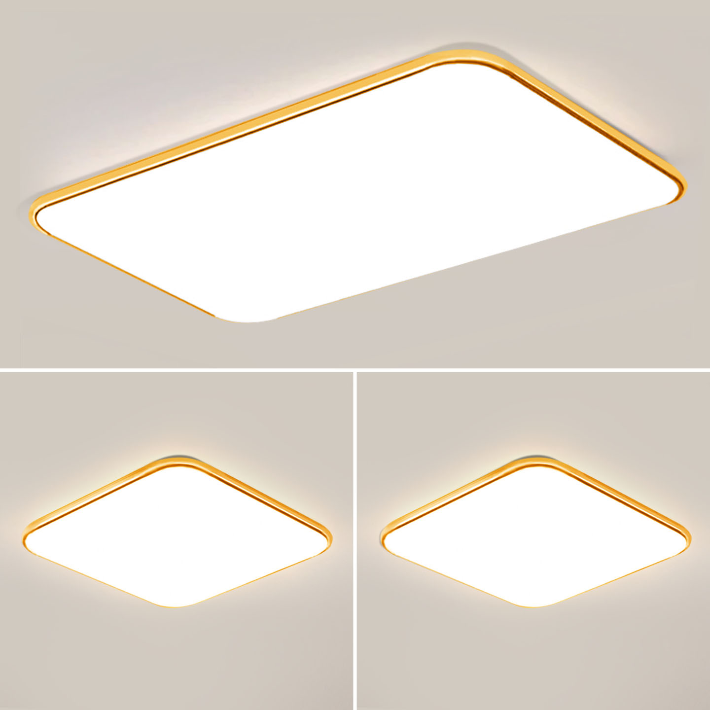 LED吸顶灯客厅主灯2025新款简约现代大气超薄大厅卧室灯中山灯具