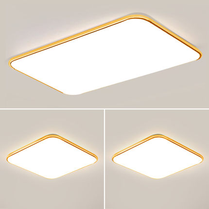 LED吸顶灯客厅主灯2025新款简约现代大气超薄大厅卧室灯中山灯具