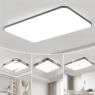 LED吸顶灯简约现代大气2025年新款 主卧室灯圆形阳台客厅房间灯具