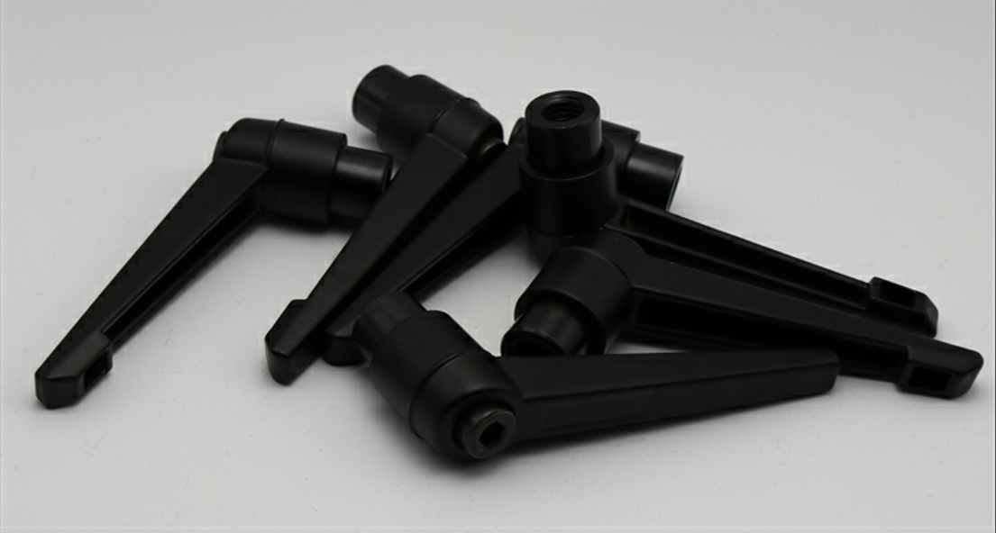 优质可调位紧定手柄螺母铝合金7字型把手螺母l形旋转扳手螺母5-16