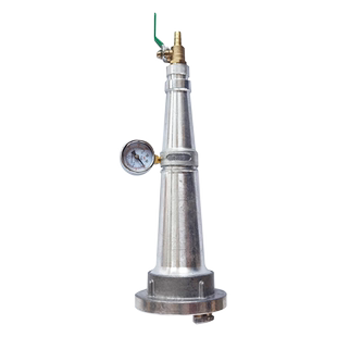 消防测压水枪头65消火栓测压接头带压力表试压装置动压静压2.5寸