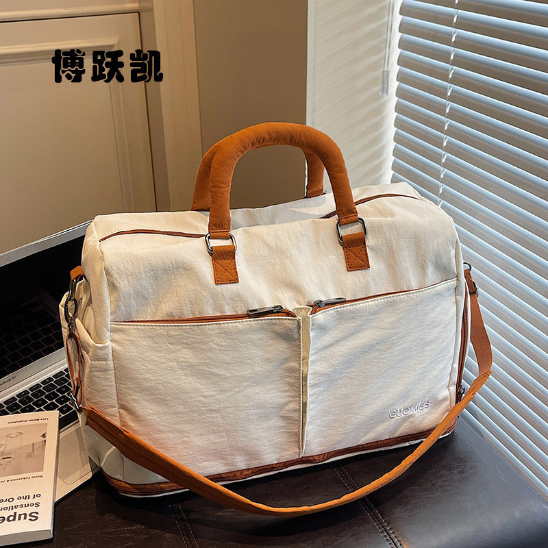 新款大容量瑜伽运动健身包干湿分离手拎包休闲短途旅行轻便行李包