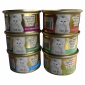 珍致猫零食泰国进口白肉主食罐头成幼猫85g 24罐