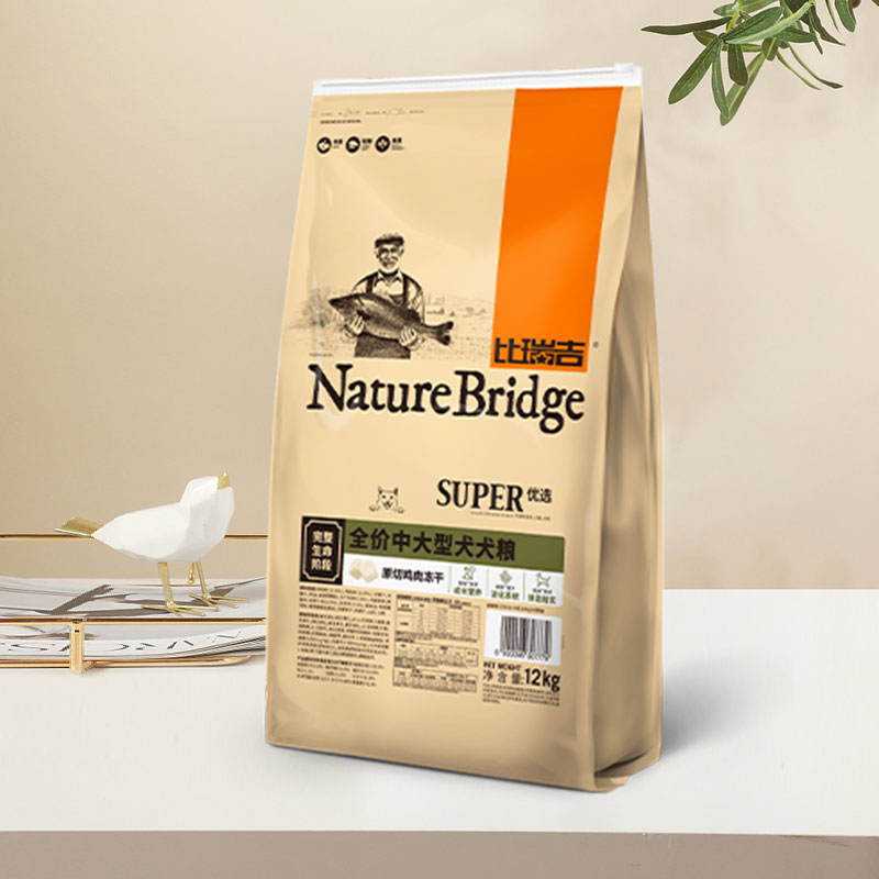 比瑞吉大型犬成犬粮12kg