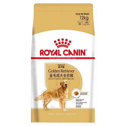 皇家狗粮gr25金毛成犬全价专用