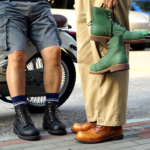 不会穿搭的兄弟来固特异伞兵靴