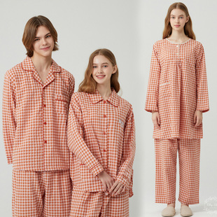 韩国HelloKitty东大门代购男女情侣睡衣女秋纯棉长袖裤家居服套装