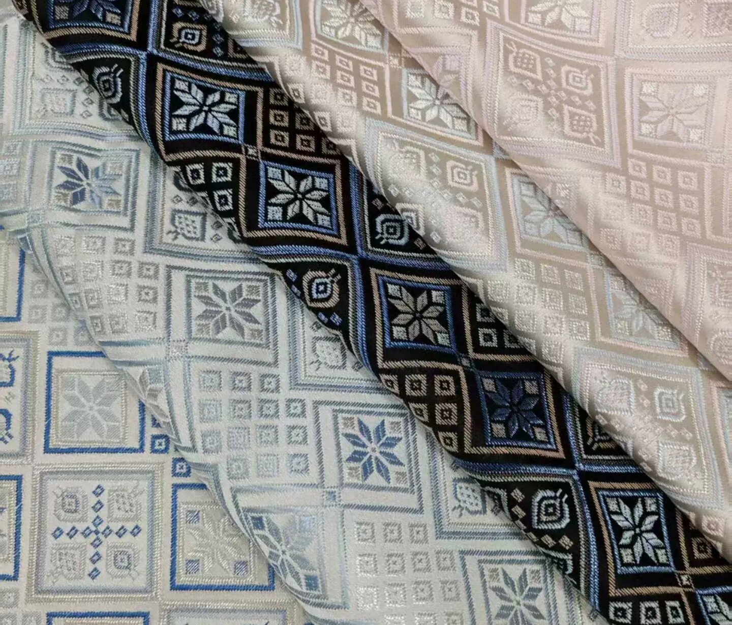 广西壮锦提花织锦图案纹样  包包 服装  饰品提花面料 柚子福田纹图片