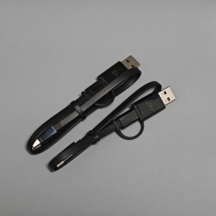 ZMI CC转USB-A数据线二合一数据线3A电流PD快充适用iPhone15Promax平板iPadpro三星华为小米