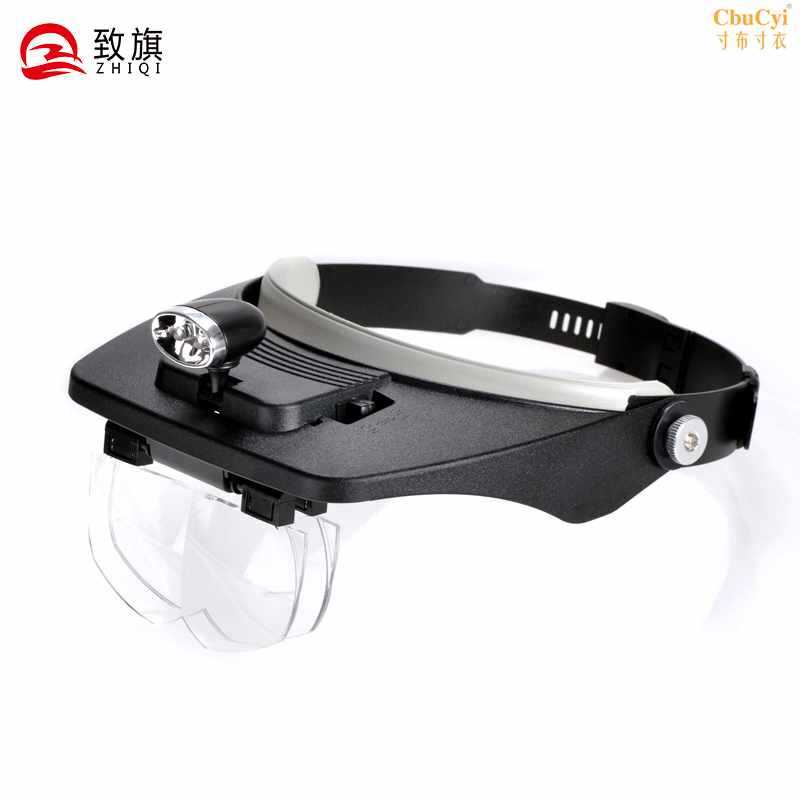 德国工艺眼戴型眼镜放大镜眼睛头戴式带灯5倍高清老人阅读嫁接睫在类目 电子词典/电纸书/文化用品, 绘图测量用品, 放大镜中 - 来自Buy2taobao.com提供专业的淘宝代购服务