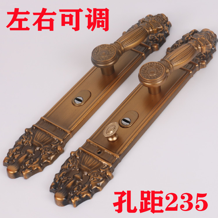 狮子头不分左右防盗门拉手