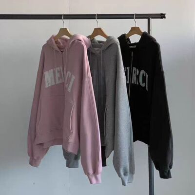 riveroom学院风舒适拉链卫衣外套