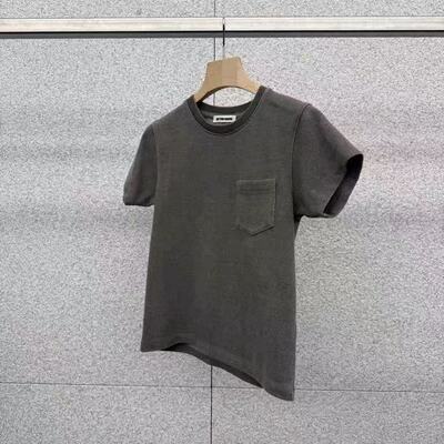 atthebagel圆领修身短袖T恤