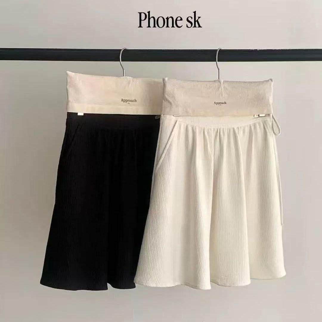 approach淑女风减龄显瘦抽绳裙裤