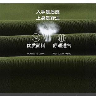 工衣翻领t恤定制logo 夏季 冰感Polo衫 工作服订制短袖 团体服广告衫