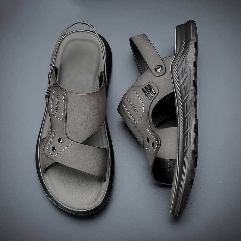 Soft soled breathable beach shoes men凉鞋男夏软底透气沙滩鞋