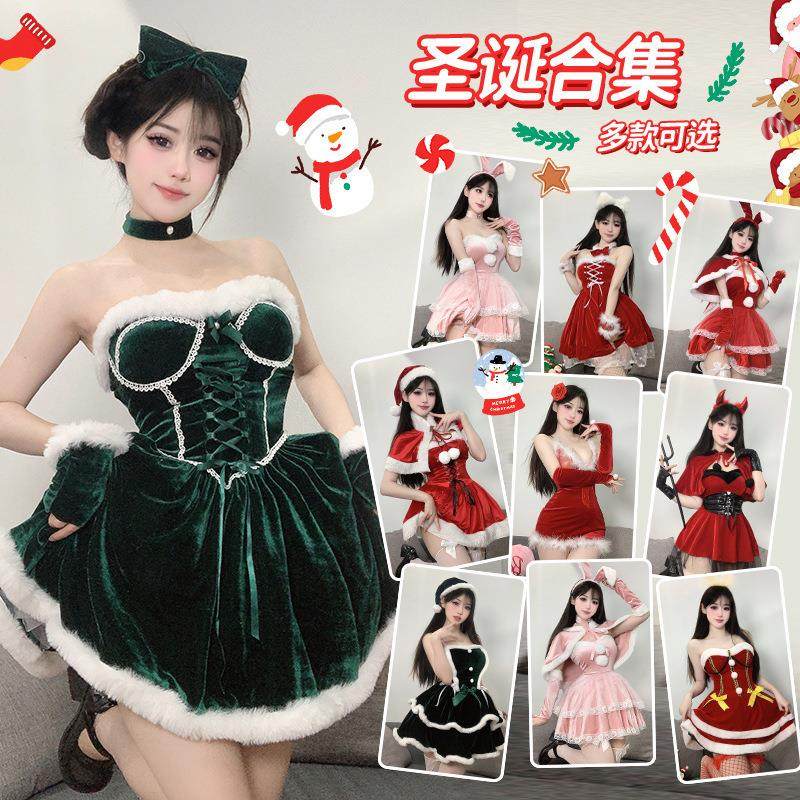 Christmas Little Red Riding Hood costume cuteChristmas dress