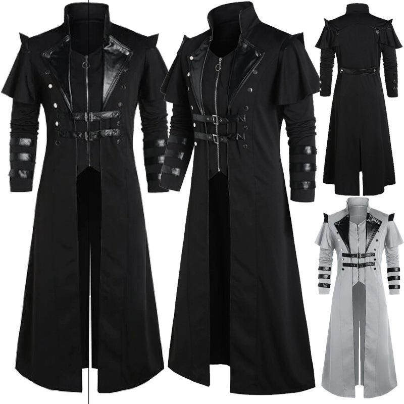 Halloween trench coat dance performance props表演万圣节风衣