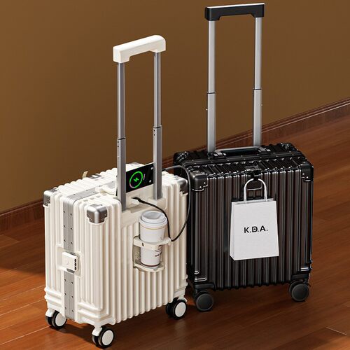 20inch lightweight luggage20寸轻便铝框拉杆箱女可登机旅行箱子