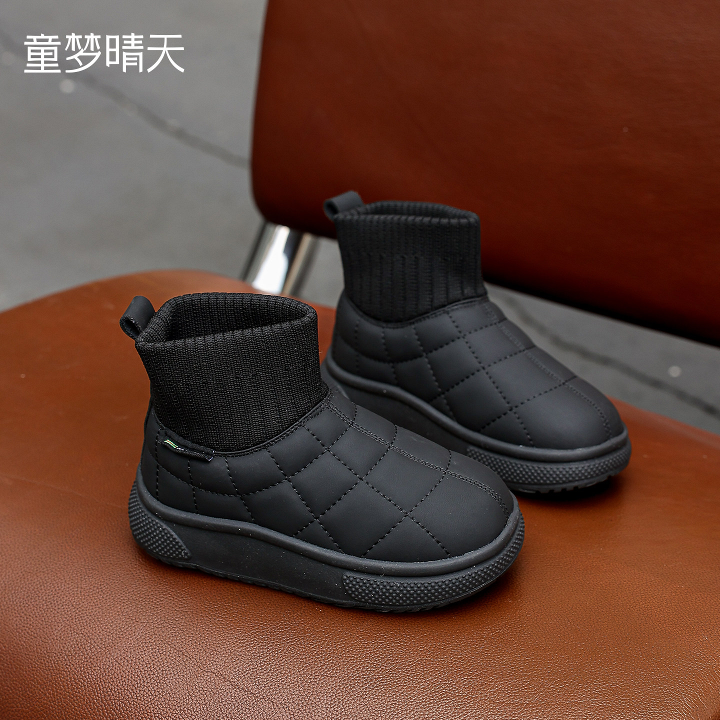 现货秒发!加绒加厚防水雪地靴!