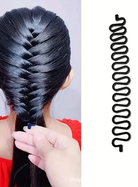 盘发器懒人蜈蚣辫编发神器发型套装美发工具造型组套