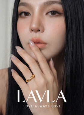 LAVLA轻奢极简小众不规则素圈戒