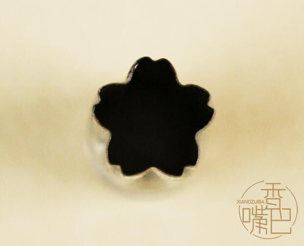 香嘴巴进口现货 mini极小樱花形饼干模具 和果子模具