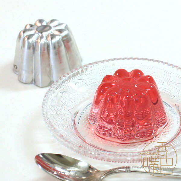 香嘴巴现货日本制浅井商店 铝制 布丁 果冻 模具＃103