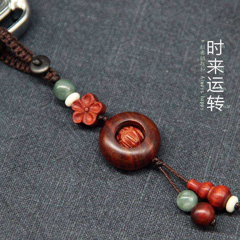 背包平安扣车挂件实木雕刻檀木个性钥匙饰品包挂吊饰书包多色女生|ruв категории фестиваль товаров/подарок, творческие подарки, брелок - от Buy2taobao.com для оказания профессиональной услуги покупки агента Taobao