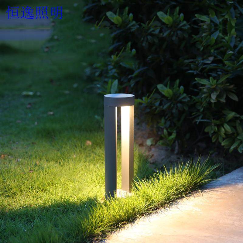 LED户外现代简约圆形草坪灯压铸铝草地灯小区园林照明路灯落地灯,家装灯饰光源,草坪灯,淘宝优惠券,粉丝福利购,淘宝优惠卷