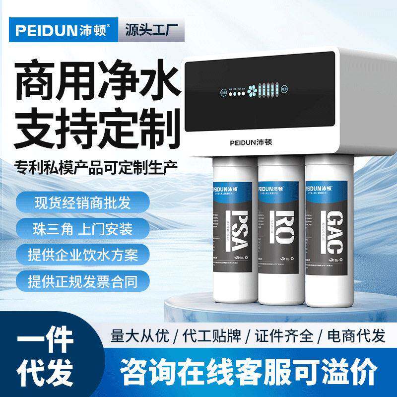 RO过滤器家用净水机商用直饮机600G-800G反渗透净水器ODM厂家