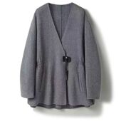 新中式 412 高端毛呢上衣盘扣yq 外套女短款 2025秋冬新款