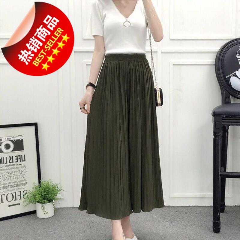 Casual pants Broken flowers Panties Wide leg pants Thin section Pants Paige Chiffon Culotte summer Five point pantsin the Women's clothing/Boutique , Pants , Casual pants  category - from Buy2taobao.com to provide professional Taobao agent buy service