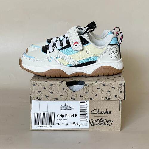 缓震男大童运动鞋CLARKS其乐拼色